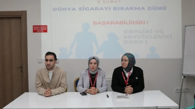 Elazığ'da Sigarayı Bırakma Günü'nde Sağlıklı Yaşam Vurgusu