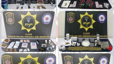 Elazığ'da Uyuşturucuya Geçit Yok: Son Bir Ayda 19 Tutuklama