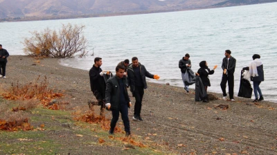 Fırat Üniversitesi Öğrencilerinden 'Sivrice Hazar Gölü Nefes Alsın' Projesi