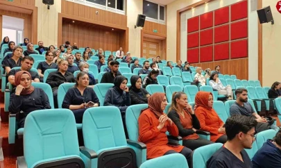 Fırat Üniversitesi Hastanesi'nde Sağlık Çalışanlarına Aşı ve Transfer Eğitimi