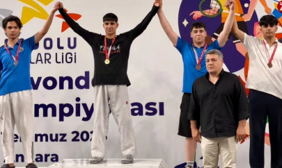Elazığlı Taekwondocular Türkiye Üçüncüsü Oldu