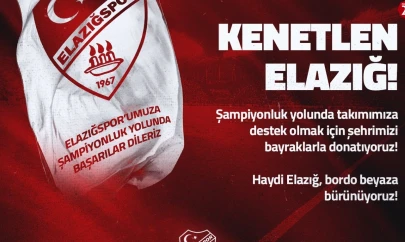Elazığspor'dan Taraftara Çağrı: 'Şehir Bordo Beyaza Bürünsün'