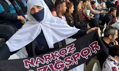 Elazığspor fanatiği Muhsine nine