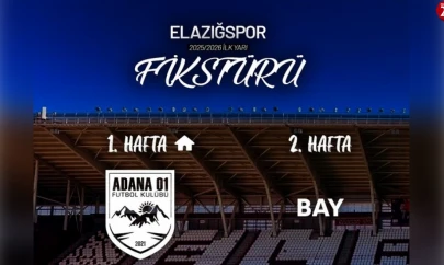 Elazığspor'un 2025-2026 Sezonu İlk Rakibi Belli Oldu