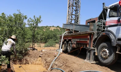 Günbağı Köyü'nde Sondaj Çalışmaları Sona Yaklaştı