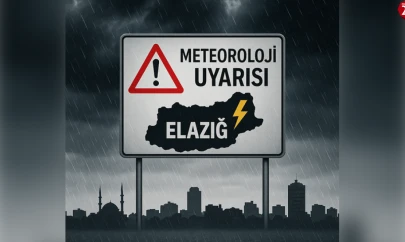 Meteoroloji'den Elazığ'a Kuvvetli Yağış Uyarısı! Sel ve Fırtına Riskine Dikkat