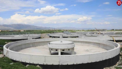Elazığ'da Günlük 150 Bin Metreküp Kapasiteli İleri Biyolojik Atık Su Arıtma Tesisinde Sona Gelindi