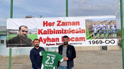 Palu Spor, Efsane Hocası Ayhan Öztürk'ü Unutmadı