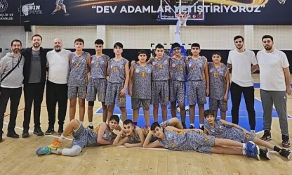 Elazığ GSK U14 Basketbolda Bölge Şampiyonu Oldu