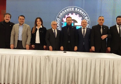 Elazığ OSB'de Yeni Dönemin Başkanı Yine Suat Öztürk