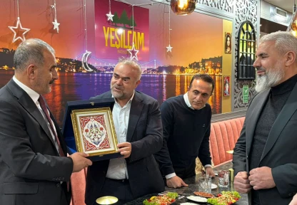 Elazığ TSO Başkanı İdris Alan, Hollanda'daki Elazığlı İş İnsanlarıyla Bir Araya Geldi