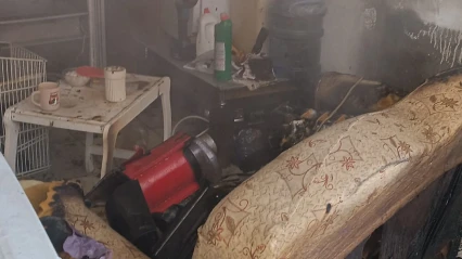 Depoda Çıkan Yangın Büyümeden Söndürüldü