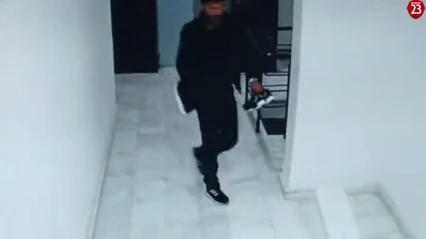 Elazığ'da ayakkabı hırsızlığı kamerada