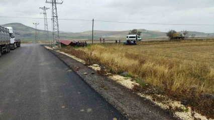 Elazığ'da trafik kazası:2 yaralı