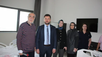 Fethi Sekin Şehir Hastanesi'nden Öğretmenlere Anlamlı 24 Kasım Ziyareti