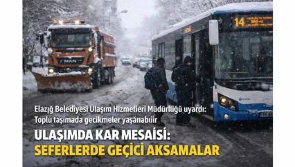Ulaşımda Kar Mesaisi: Seferlerde Geçici Aksamalar