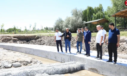Başkan Şerifoğulları Hicret Mahallesi'nde İncelemelerde Bulundu