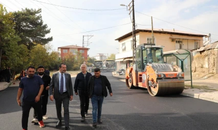 Başkan Şerifoğulları, Mahalle Çalışmalarını Yerinde İnceledi