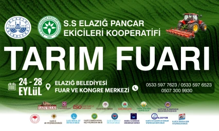 Elazığ Belediyesi Tarım Fuarı Yarın Kapılarını Açıyor