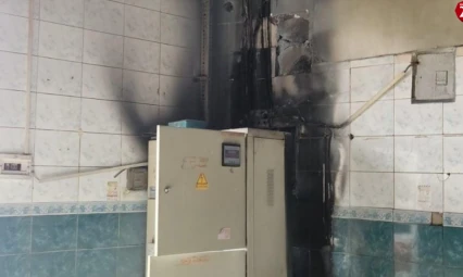 Elazığ'da Ekmek Fırınında Trafo Yangını! İtfaiye Anında Müdahale Etti