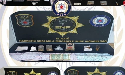 Elazığ'da Uyuşturucu Operasyonu: 11 Şüpheli Tutuklandı