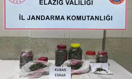 Elazığ Palu'da Uyuşturucu Operasyonu: 1 Tutuklama