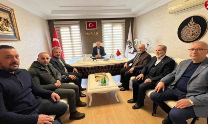 ETB Başkanı Dumandağ'dan MÜSİAD ve Karaçorlular Derneği'ne Ziyaret