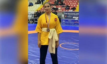 Elazığlı Sporcu Evindar Demirbağ, Türkiye Üçüncüsü Oldu