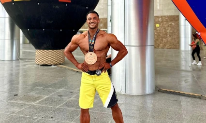 Elazığlı Sporcu Serdal Topal, Türkiye Üçüncüsü Oldu