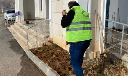 Fethi Sekin Külliyesi'nde Temizlik ve Peyzaj Çalışmaları