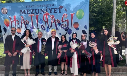 Fırat Üniversitesi'nde Mezuniyet Coşkusu Kampüse Yayıldı!