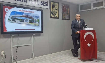 Fırat Üniversitesi'nden 31 Lisede Eş Zamanlı Tanıtım