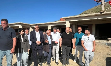 Hazarbaba Engelsiz Yaşam Merkezi Yükseliyor: Milletvekili Ejder Açıkkapı İnşaatı Yerinde İnceledi