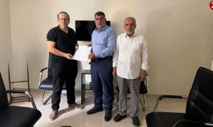 HÜDA PAR İl Başkanı Suiçer'den ELMİYAD'a Kanun Teklifi Ziyareti