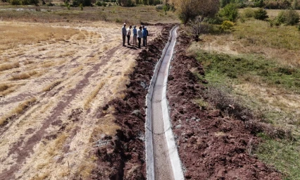 Maden'de Sulama Suyu Tesisi Hizmete Açıldı
