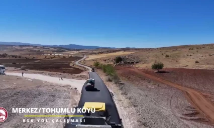 Merkez Tohumlu Grup Köy Yolu'nda BSK Çalışmaları Başladı