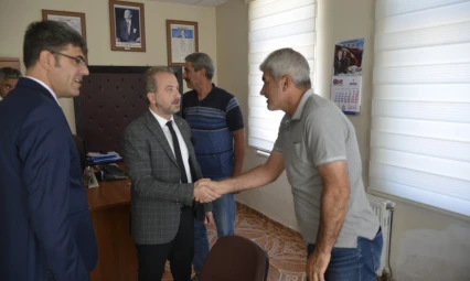 Milli Eğitim Müdürü Beraat Şahin, İlçe Ziyaretlerini Sürdürüyor