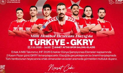 Milli Hentbol Heyecanı Elazığ'da Yaşanacak