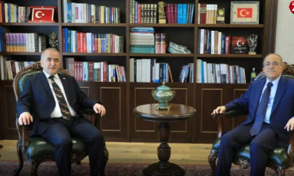 Milli Savunma Bakan Yardımcısı Şuay Alpay, Vali Numan Hatipoğlu'nu Ziyaret Etti