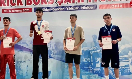 Elazığlı Kick Boksçulardan Türkiye Şampiyonası'nda 8 Madalya Gururu