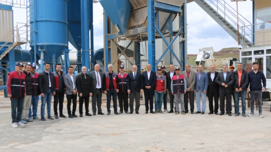 Elazığ İl Özel İdaresi Asfaltlama Sezonu Açılışı Yapıldı