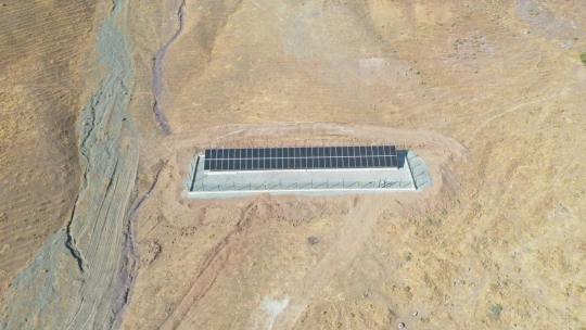 Elazığ İl Özel İdaresinden Merkez Sarıkamış Köyüne Güneş Enerjisi Sistemli İçme Suyu Tesisi