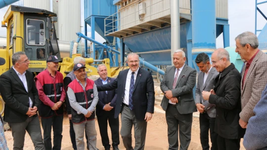 Elazığ İl Özel İdaresi Asfaltlama Sezonu Açılışı Yapıldı