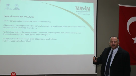 Baskil'de TARSİM Bilgilendirme Toplantısı Yapıldı