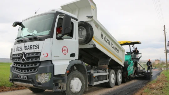 İl Özel İdaresi Asfaltlama Çalışmalarını Başlattı