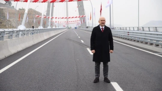 720 milyon lira maliyetli yeni Kömürhan Köprüsü açıldı