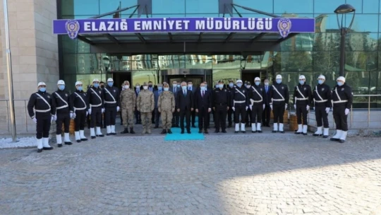 Bakan Yardımcısı Ersoy ve Jandarma Komutanı Çetin Elazığ'da