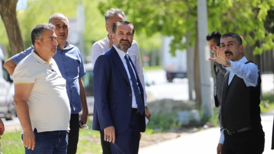 Başkan Şerifoğulları Belediye Çalışmalarını Yerinde İnceledi