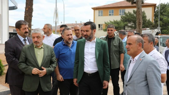 Başkan Şerifoğulları Şehir Genelindeki Belediye Çalışmalarını Kontrol Etti