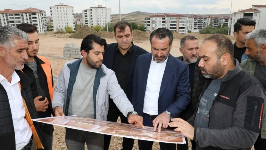 Başkan Şerifoğulları, spor köyünde incelemelerde bulundu